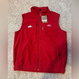 Drake Scarlet Fleece Vest